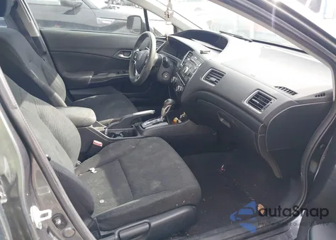 2013 Honda Civic Lx из США, поврежденный, VIN 2HGFB2F51DH302418